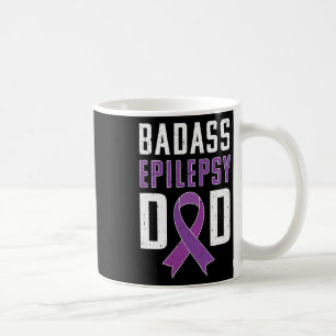 Caneca De Café Epilepsia Sensibilização Pai Epilepsia Fita Roxa