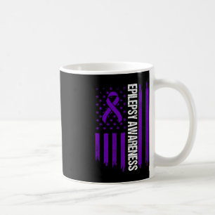 Caneca De Café Epilepsia Sensibilização Sobrevivência do Guerreir