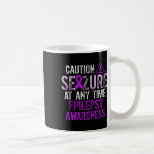 Caneca De Café Epilepsia Sensibilização Sobrevivência do Guerreir