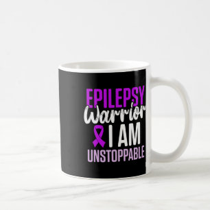 Caneca De Café Epilepsia Sensibilização Sobrevivência do Guerreir