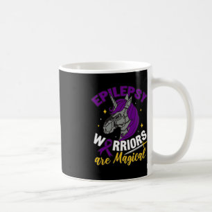 Caneca De Café Epilepsia Unicorn Advocate para Perturbações do Co