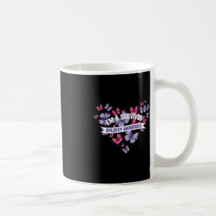 Caneca De Café Epiléptico Guerreiro e Epilepsia de Fita Roxa Awar