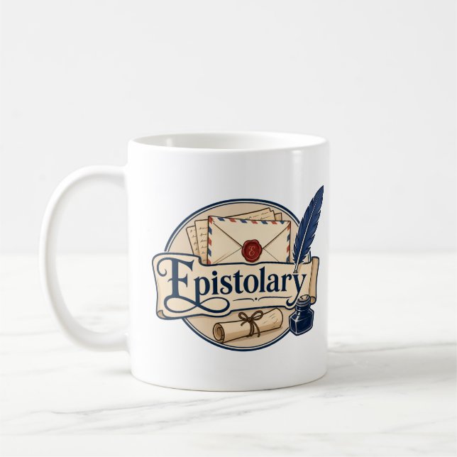 Caneca De Café Epistolar (Esquerda)