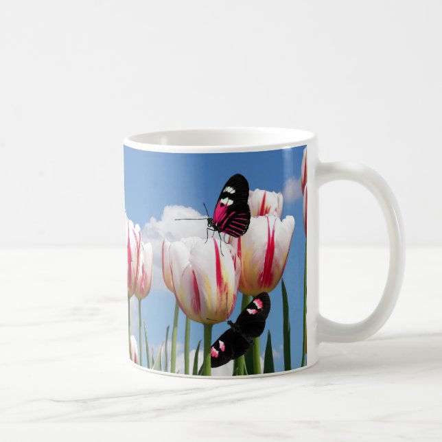 Caneca De Café Época de Primavera (Direita)