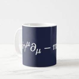 Caneca De Café Equação de Dirac Ciência Equações Matemáticas Cane