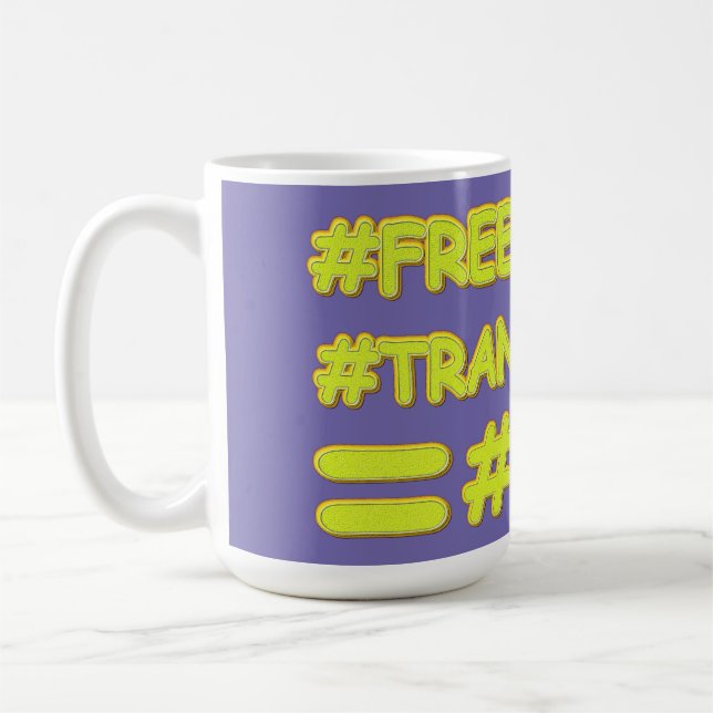 Caneca De Café "EQUAÇÃO DE FÓRMULA DE PAZ" Design. Comprar Agora (Esquerda)