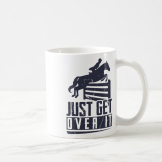 Caneca De Café Equestre Equestre Show Saltando Cavalo Saltando Ho