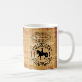 Caneca De Café Equiholics Unanimics