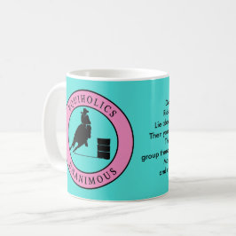 Caneca De Café Equiholics Unanimics Barrel Racer