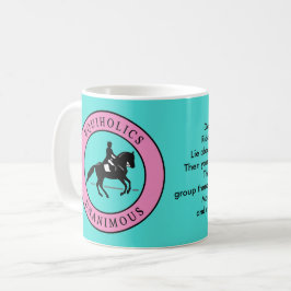 Caneca De Café Equiholics Unanimics English Rider 2