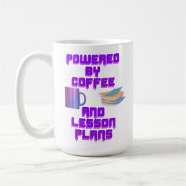 Caneca De Café Equipado com Café e Planos de Lição