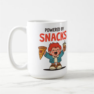 Caneca De Café Equipado com Snacks - Design do Lover de Comida de