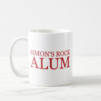 Caneca De Café Equipado com "SR Alum" e varejo em vermelho