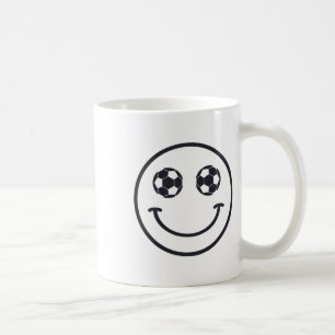 Caneca De Café Equipamento de Futebol Byll Cool Smile Soccer Para