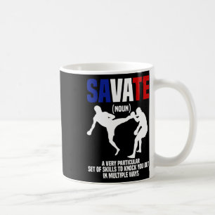 Caneca De Café Equipamento de Savate Treinamento de Autodefesa Ar