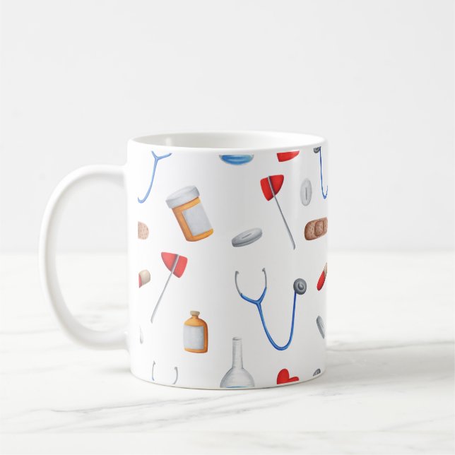 Caneca De Café Equipamento hospitalar e clínico, médico ou mug de (Esquerda)