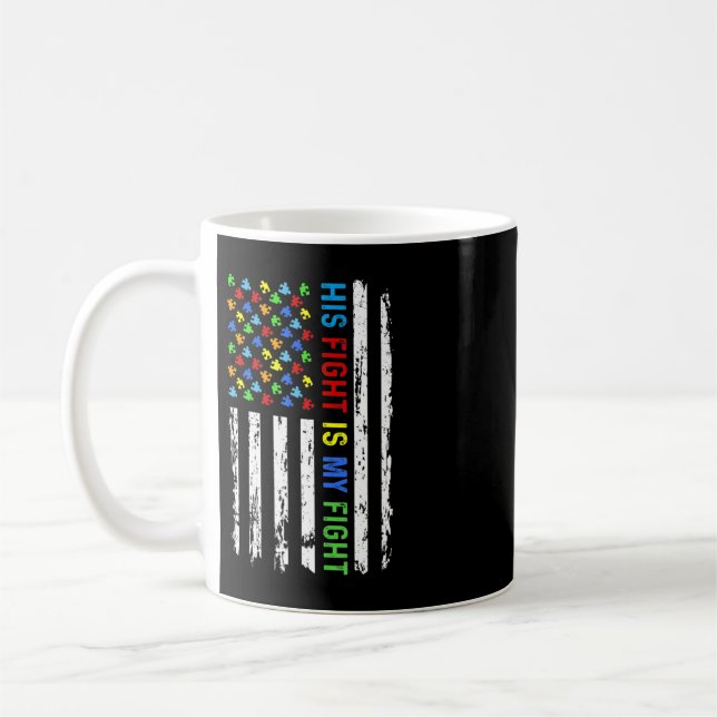 Caneca De Café Equipamento Para Os Defensores Da Consciência Do A (Esquerda)