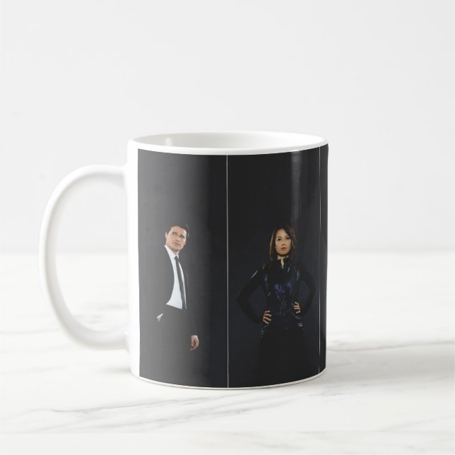 Caneca De Café Equipe Agents of SHIELD (Esquerda)