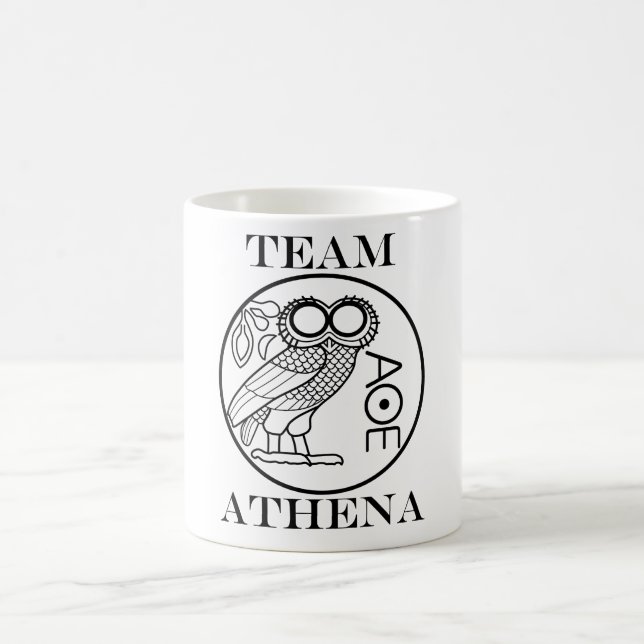 Caneca De Café Equipe Athena (pia batismal dos gravadores) (Centro)