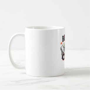 Caneca De Café Equipe Boo Boo Fofa Enfermeira de Halloween Fantas