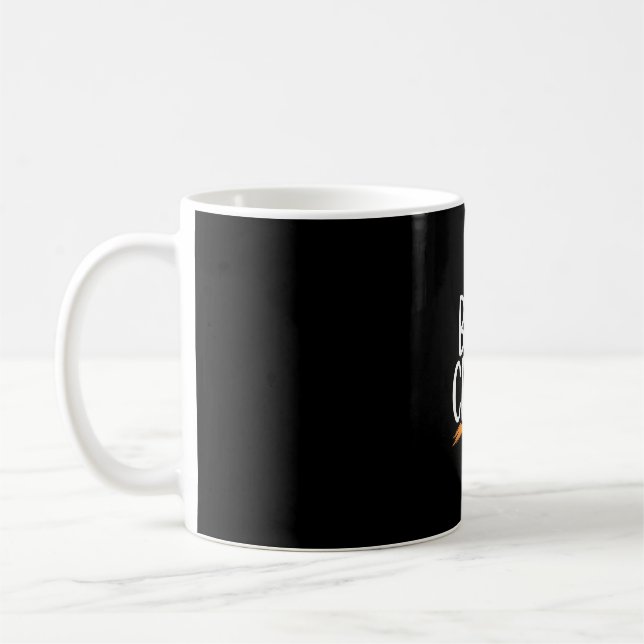 Caneca De Café Equipe Boo Design de Fantasma de Halloween_1 (Esquerda)