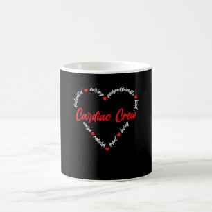 Caneca De Café Equipe cardíaca enfermeira de cardiologia cardiolo