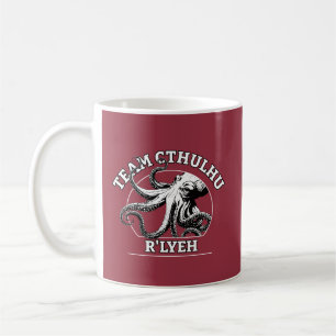 Caneca De Café Equipe Cthulhu R'lyeh Lovecraft