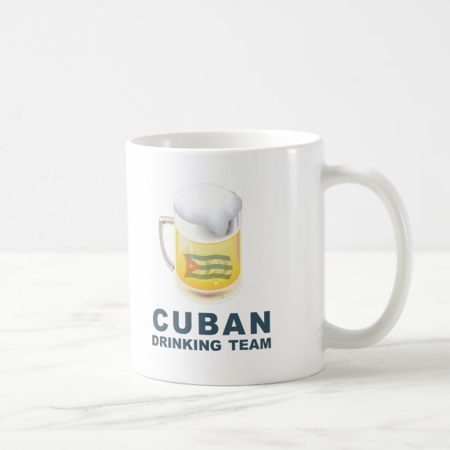 Caneca De Café Equipe cubana do bebendo (Direita)