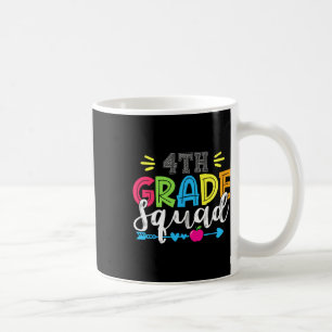 Caneca De Café Equipe da 4ª Série de Volta às Aulas Professor Alu