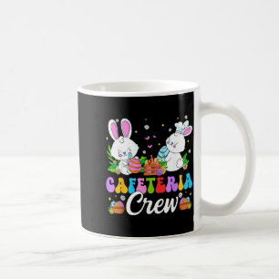 Caneca De Café Equipe da Cafeteria Senhora Bunny Almoço Feliz Dia
