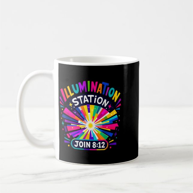 Caneca De Café Equipe da Estação de Iluminação Cristã Vbs 2026 (Esquerda)