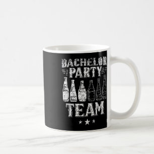 Caneca De Café Equipe da Festa de Despedida de Solteiro Noivo Noi