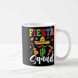 Caneca De Café Equipe da festa engraçada cinco de maio vamos mexi