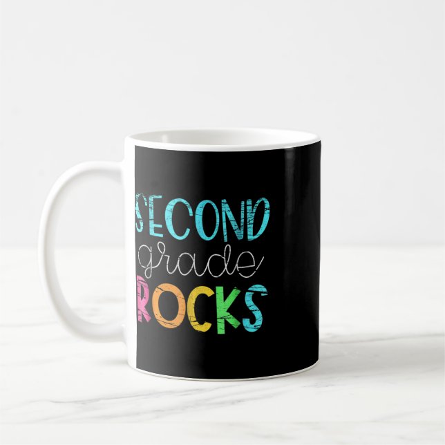 Caneca De Café Equipe de 2º Professor - Segunda Série é demais  (Esquerda)