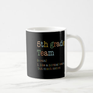 Caneca De Café Equipe De 5, Como Normal, Mas Mais Fria De Volta P