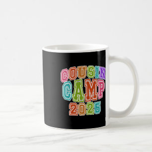 Caneca De Café Equipe de Acampamento de Primos Viagem de Férias d