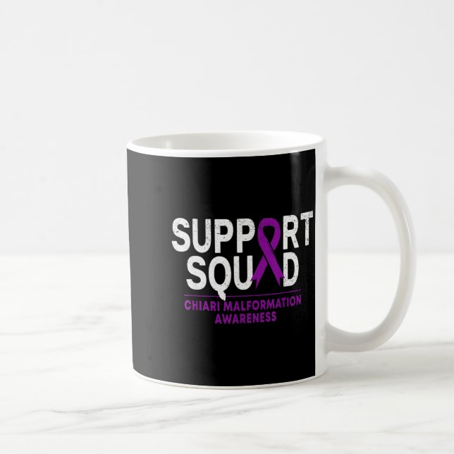 Caneca De Café Equipe de Apoio Conscientização sobre Malformação  (Direita)