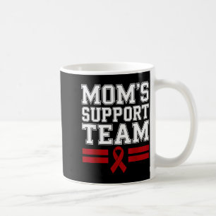 Caneca De Café Equipe de apoio da mamãe família câncer mieloma mú