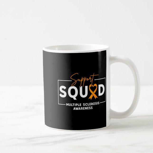 Caneca De Café Equipe de apoio Esclerose Múltipla conscientização (Direita)