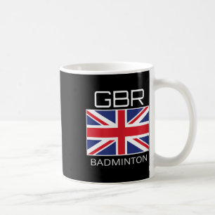 Caneca De Café Equipe de Badminton da Grã-Bretanha do excelente -