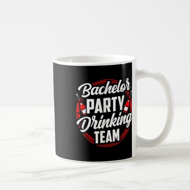 Caneca De Café Equipe de Bebida da Festa de Despedida de Solteiro (Direita)