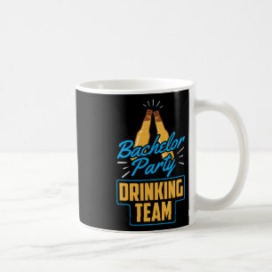 Caneca De Café Equipe de Bebidas da Festa de Despedida de Solteir