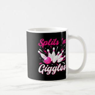 Caneca De Café Equipe de Boliche Divertidas Divisões e Risadas Bo