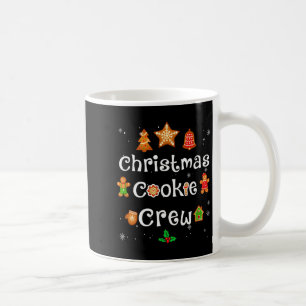 Caneca De Café Equipe de Bolo de Natal dos Padeiros Família Equip