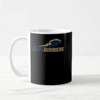 Caneca De Café Equipe de Bombardeiros Azuis Winnipeg