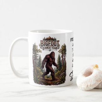 Caneca De Café Equipe de Busca de Bigfoot Sasquatch em Trilhas