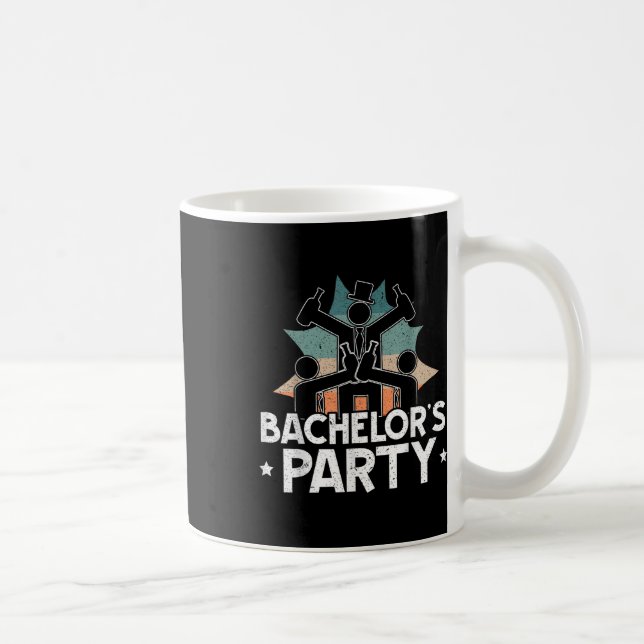 Caneca De Café Equipe de cerveja de bebida de solteiro noivado  (Direita)