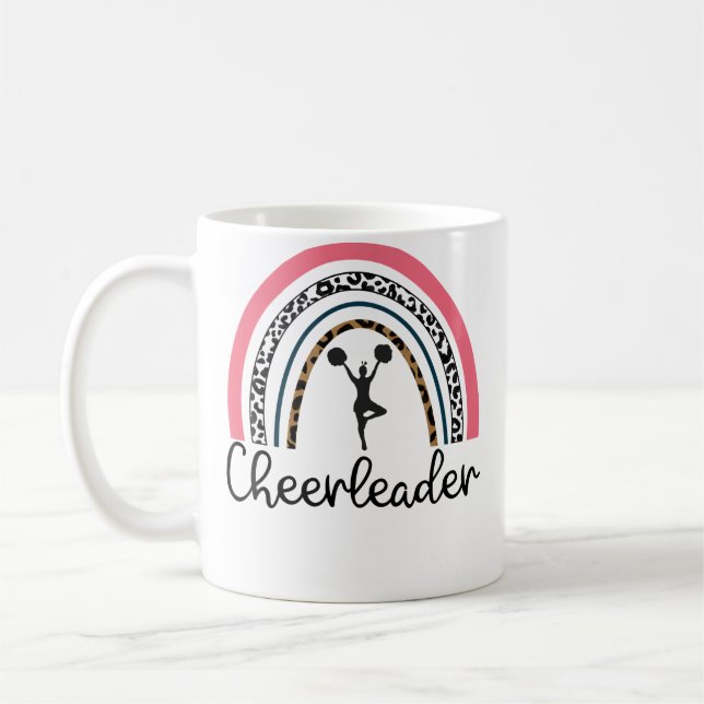 Caneca De Café Equipe de Competição de Cheerleading Arco-íris Che (Esquerda)