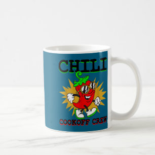 Caneca De Café Equipe de concurso de chili cozinhando pimenta chi