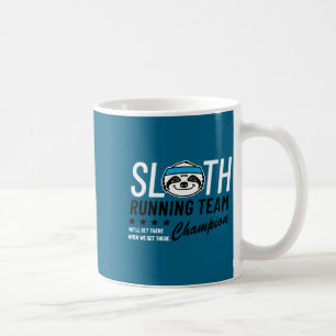 Caneca De Café Equipe de corrida de preguiça Chamon